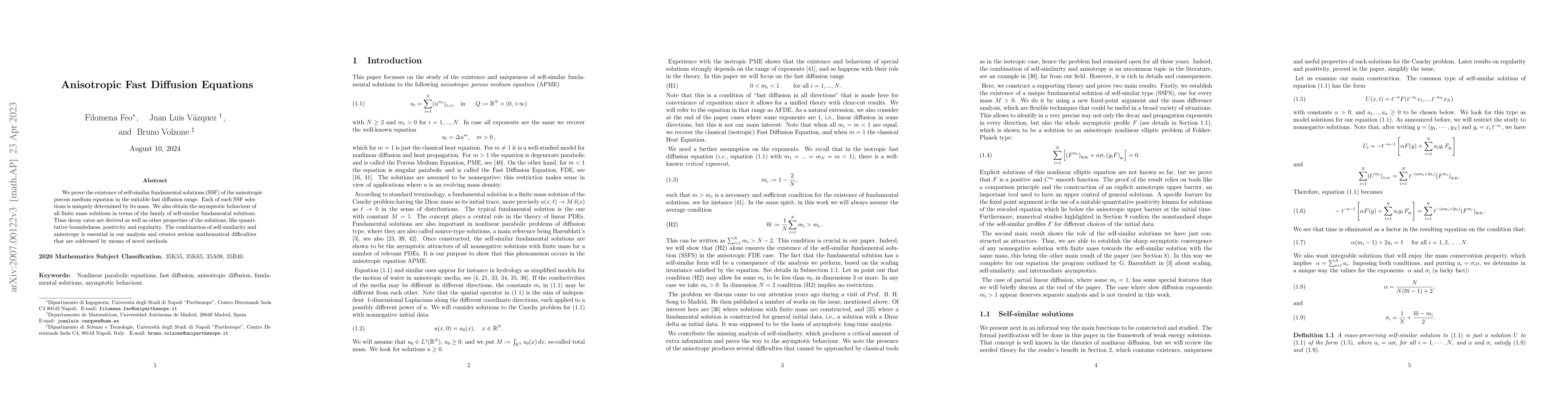 Thumbnail for Anisotropic Fast Diffusion Equations
