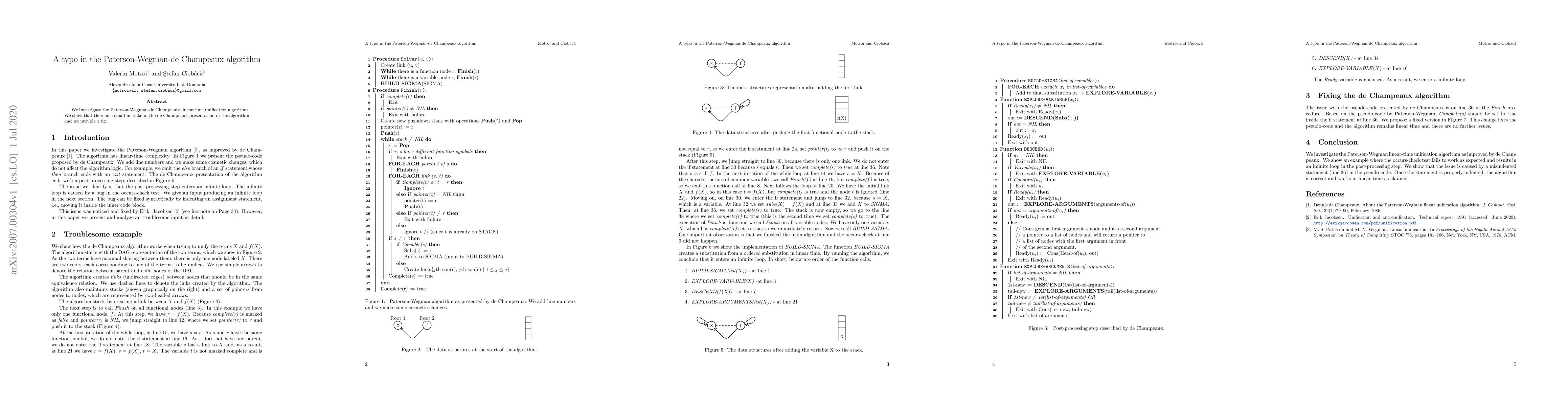 Thumbnail for A Typo in the Paterson-Wegman-de Champeaux algorithm