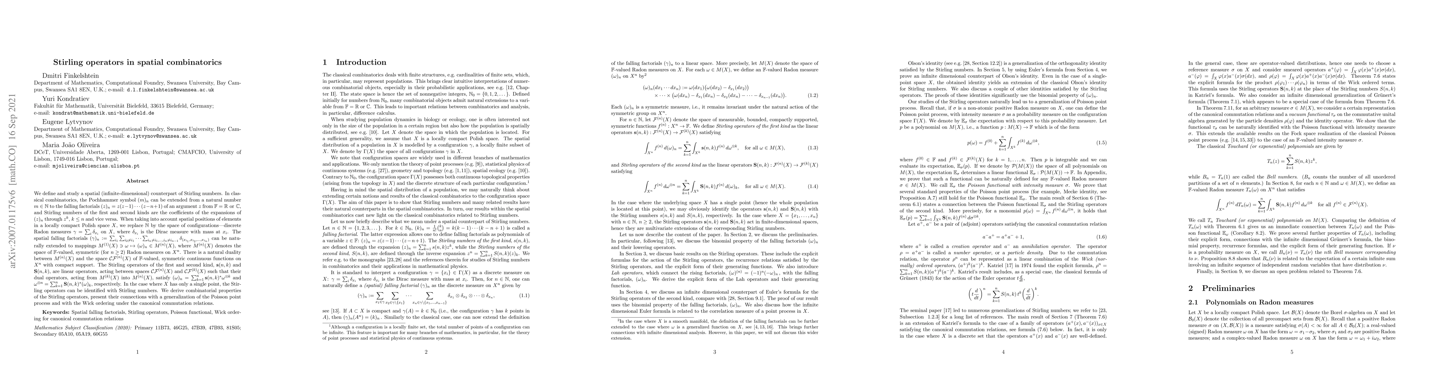 Thumbnail for Stirling operators in spatial combinatorics