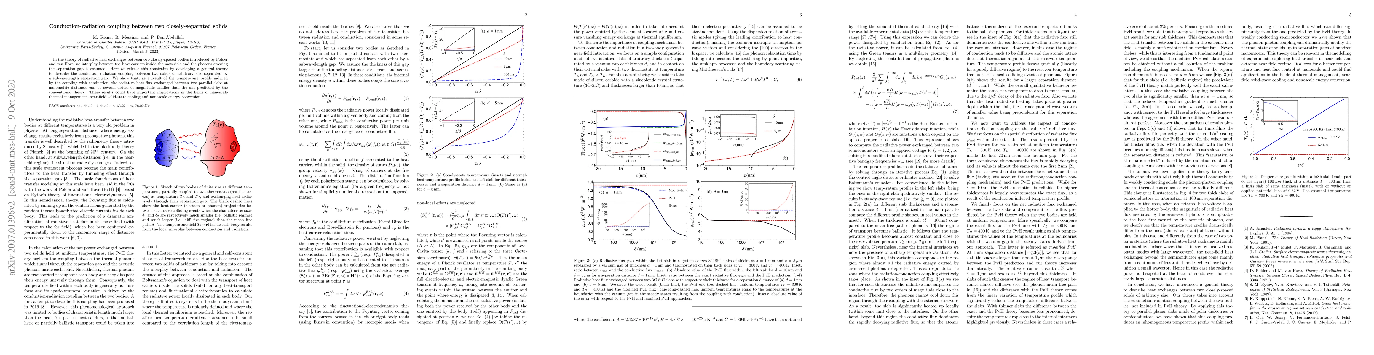 Thumbnail for Conduction-radiation coupling between two closely-separated solids
