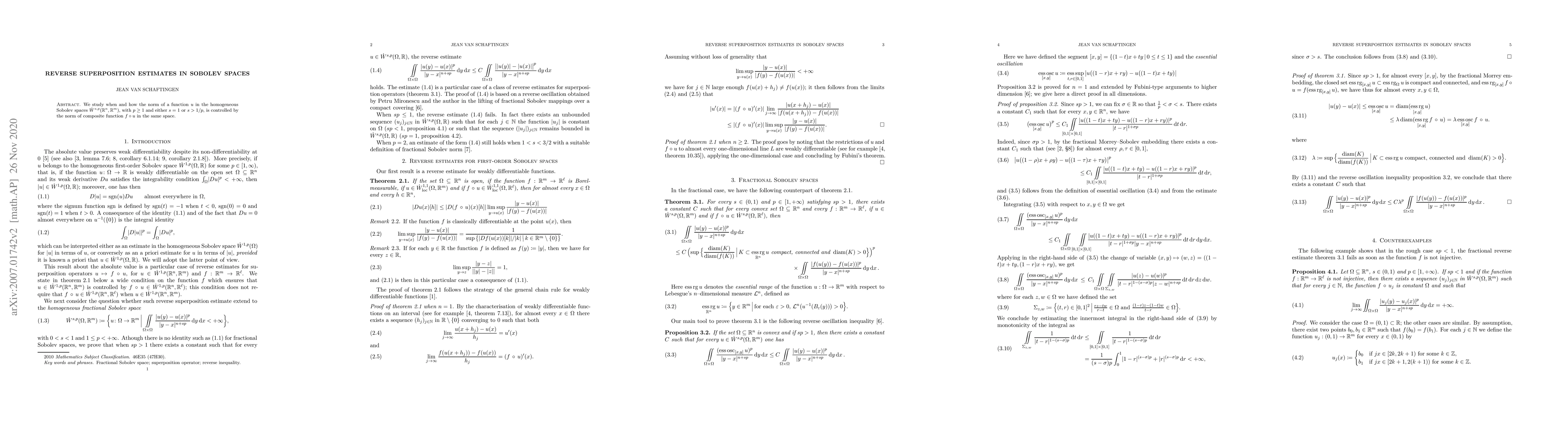 Thumbnail for Reverse superposition estimates in Sobolev spaces