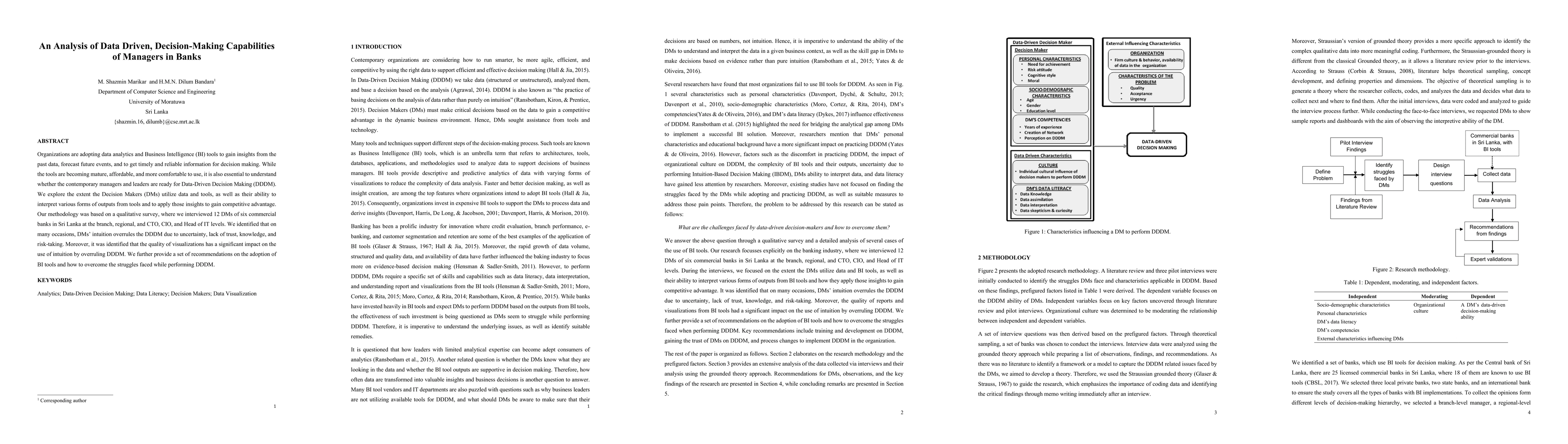 Thumbnail for An Analysis of Data Driven, Decision-Making Capabilities of Managers in
  Banks