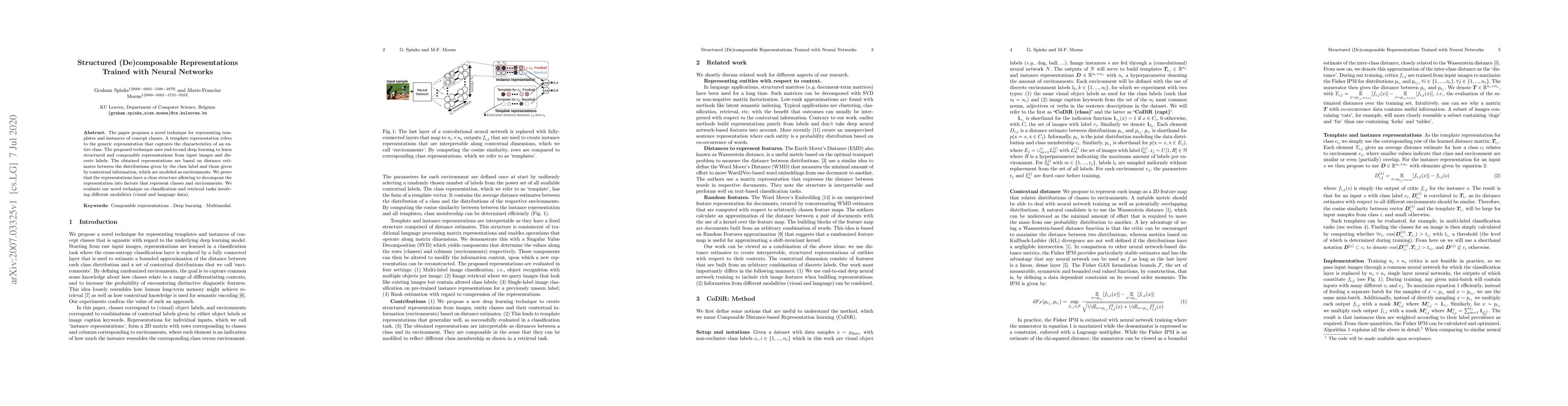 Thumbnail for Structured (De)composable Representations Trained with Neural Networks