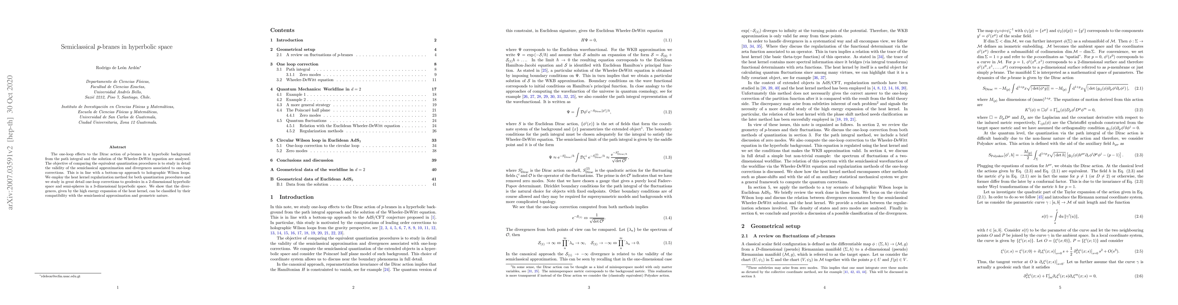 Thumbnail for Semiclassical $p$-branes in hyperbolic space