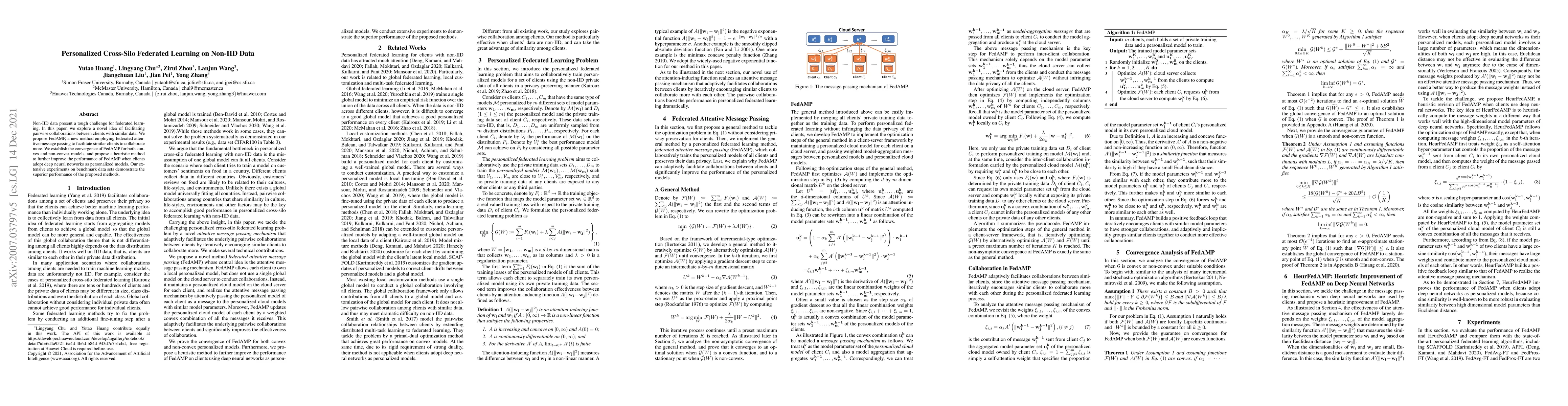 Thumbnail for Personalized Cross-Silo Federated Learning on Non-IID Data