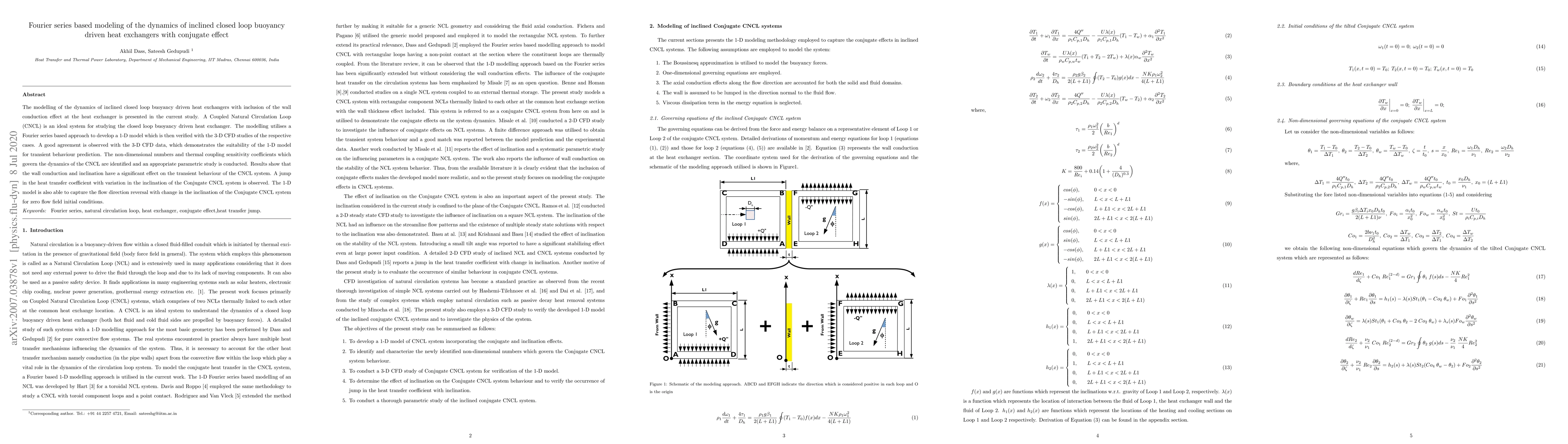 Thumbnail for Fourier series based modeling of the dynamics of inclined closed loop
  buoyancy driven heat exchangers with conjugate effect