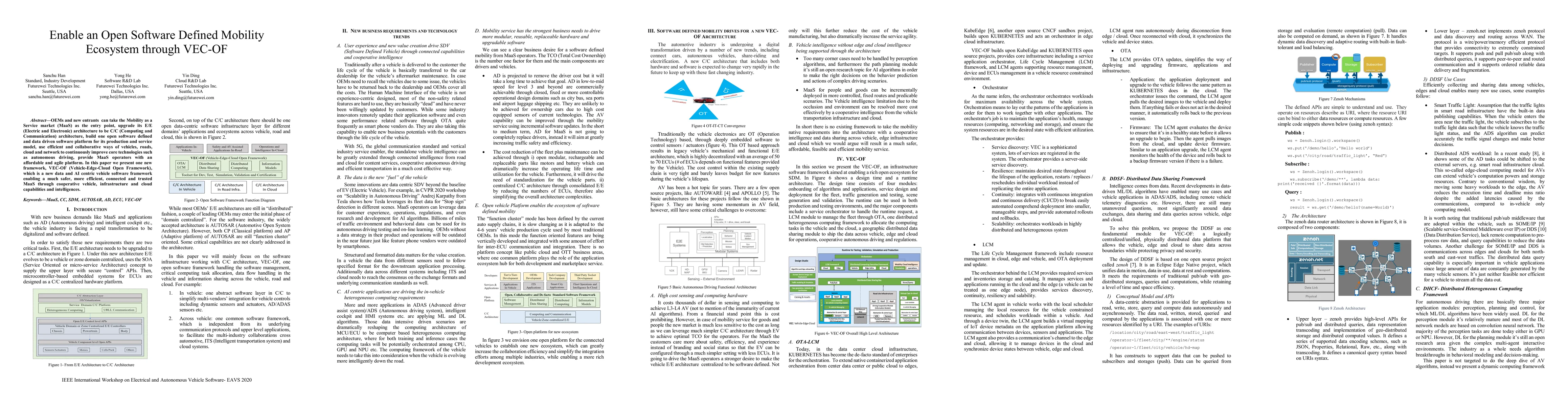 Thumbnail for Enable an Open Software Defined Mobility Ecosystem through VEC-OF