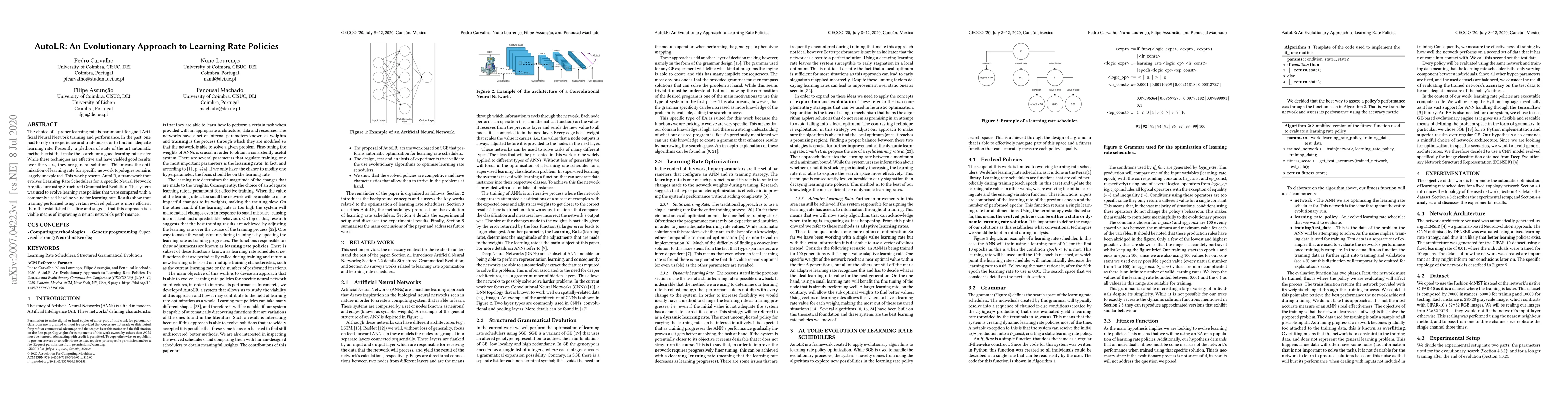 Thumbnail for AutoLR: An Evolutionary Approach to Learning Rate Policies