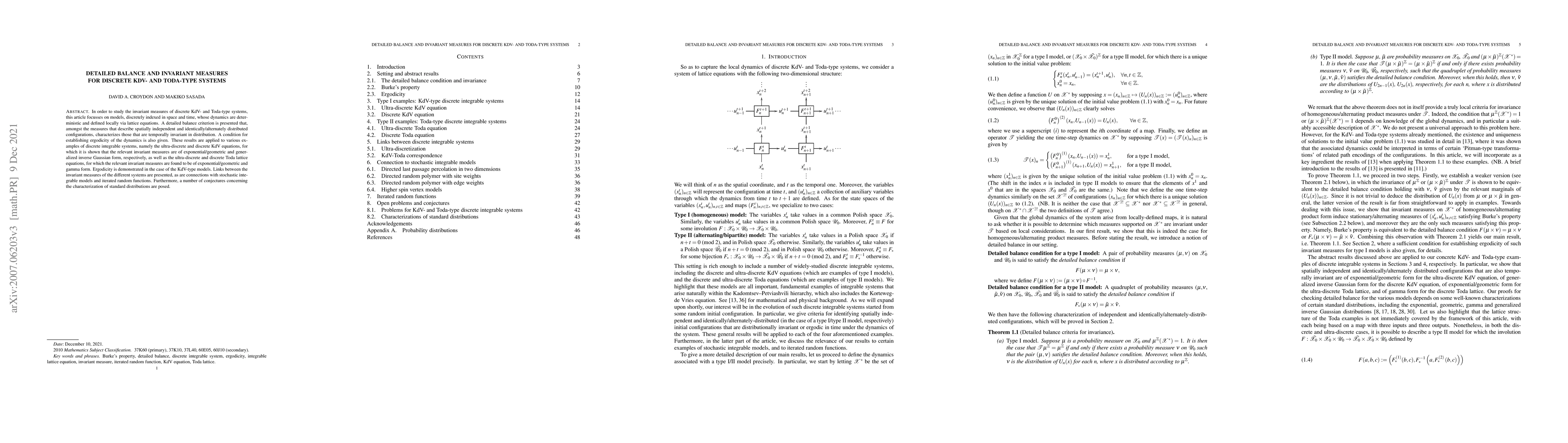 Thumbnail for Detailed balance and invariant measures for discrete KdV- and Toda-type
  systems