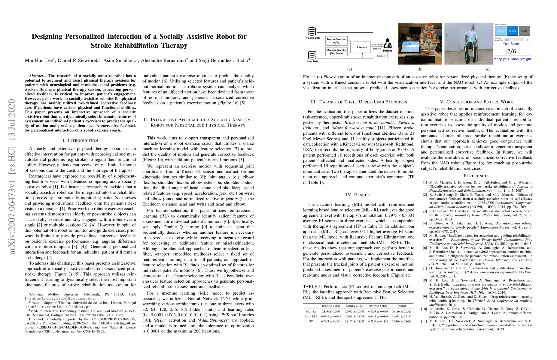 Thumbnail for Designing Personalized Interaction of a Socially Assistive Robot for
  Stroke Rehabilitation Therapy