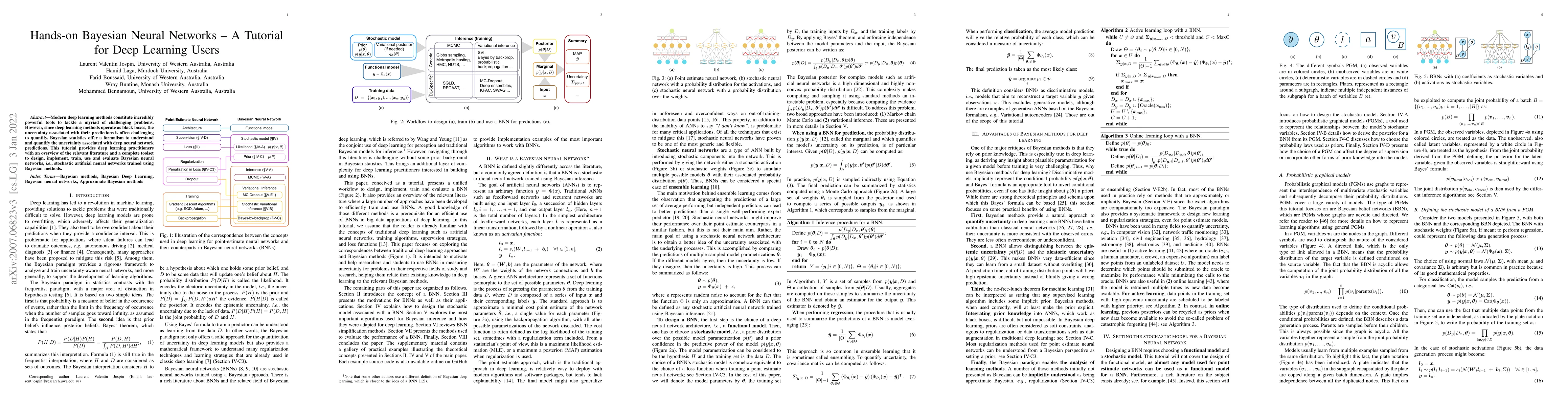Thumbnail for Hands-on Bayesian Neural Networks -- a Tutorial for Deep Learning Users
