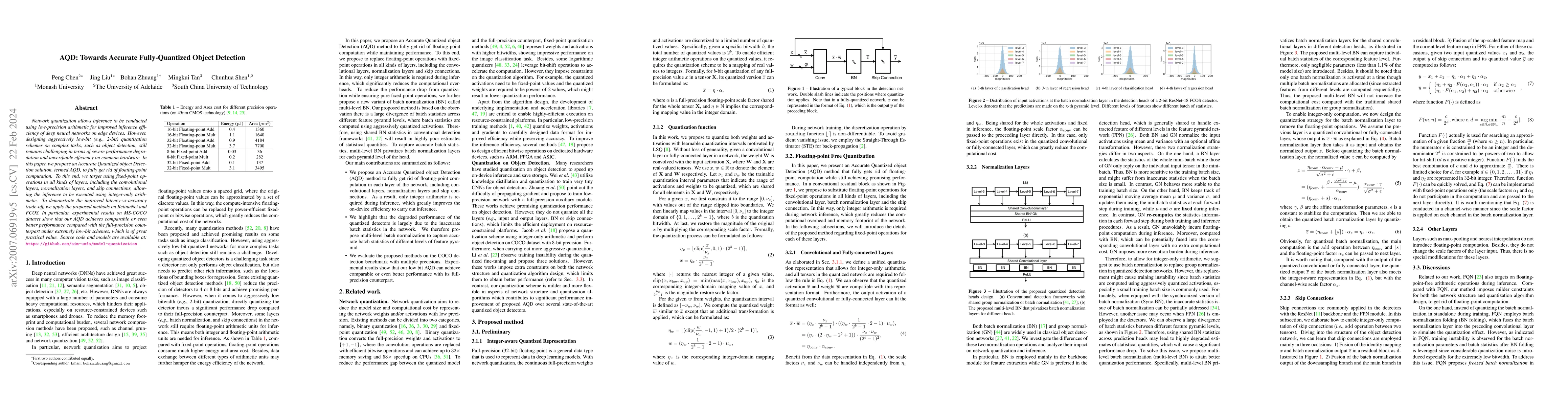 Thumbnail for AQD: Towards Accurate Fully-Quantized Object Detection