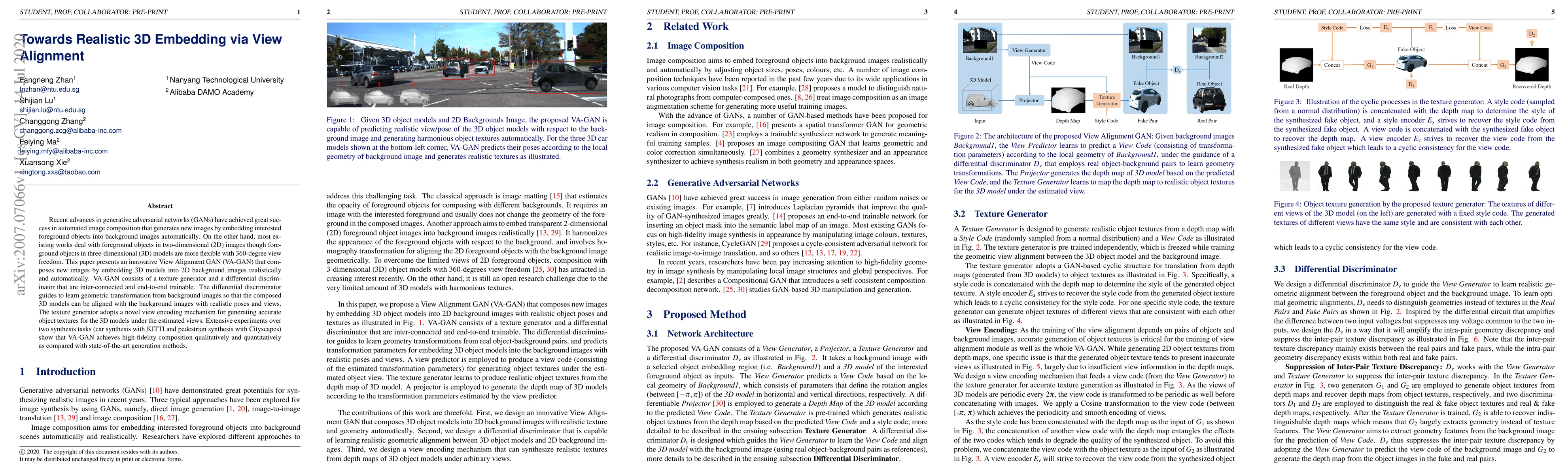 Thumbnail for Towards Realistic 3D Embedding via View Alignment