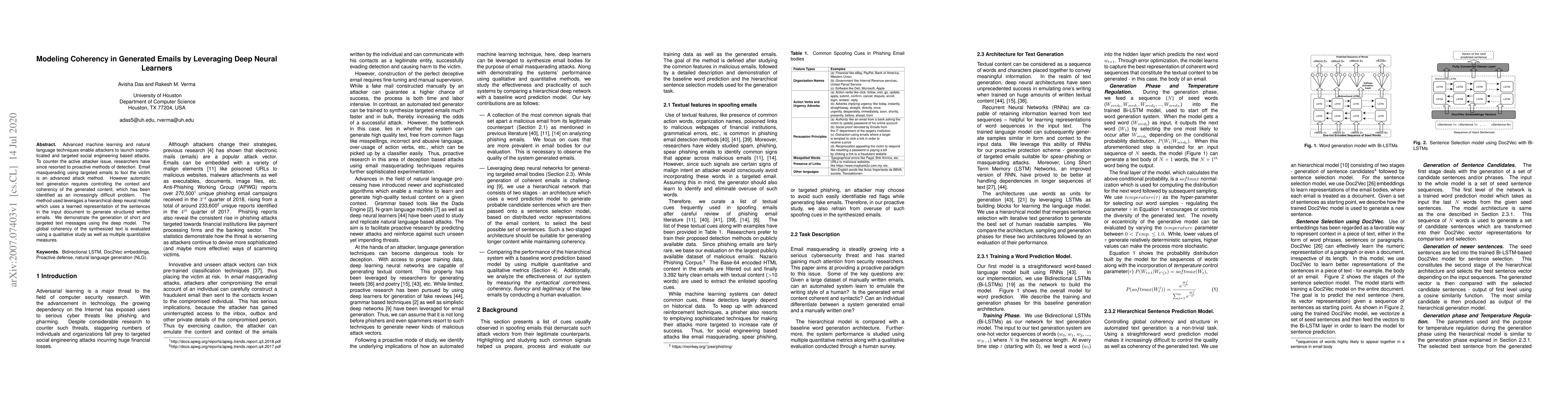 Thumbnail for Modeling Coherency in Generated Emails by Leveraging Deep Neural
  Learners