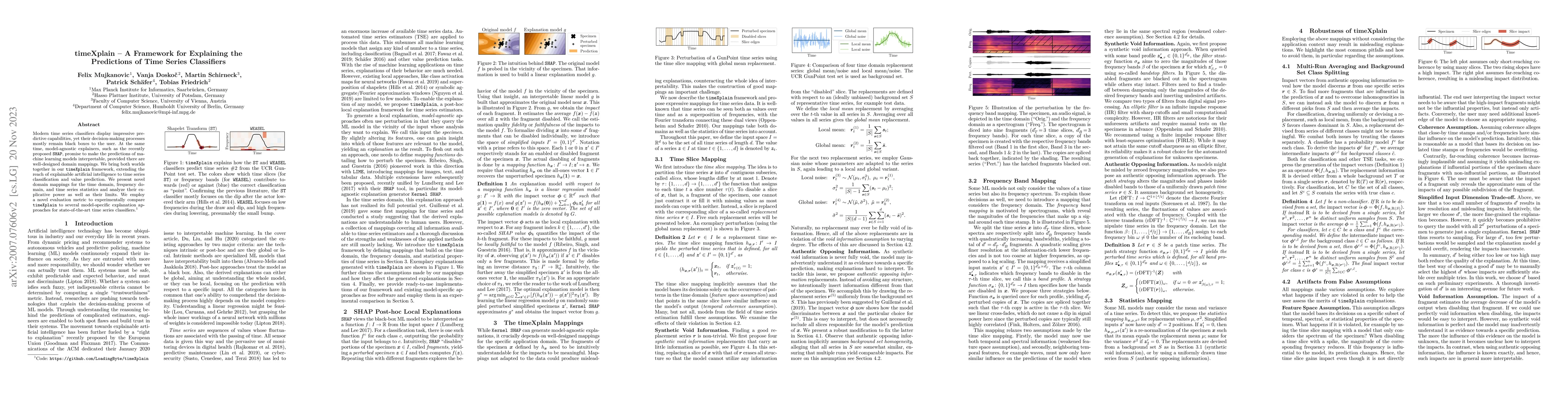 Thumbnail for timeXplain -- A Framework for Explaining the Predictions of Time Series
  Classifiers