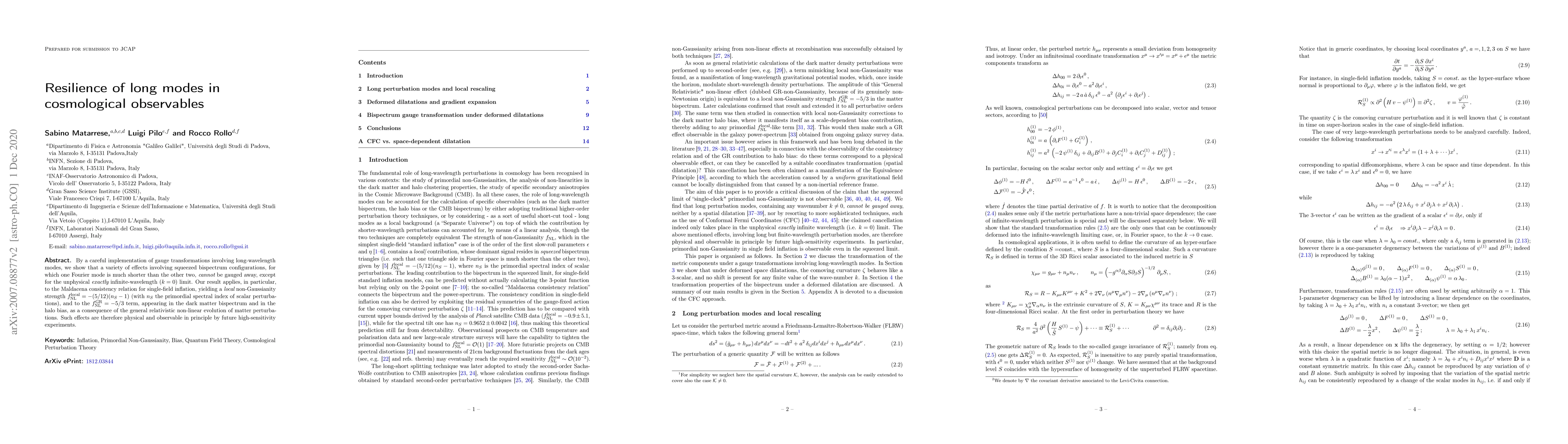 Thumbnail for Resilience of long modes in cosmological observables