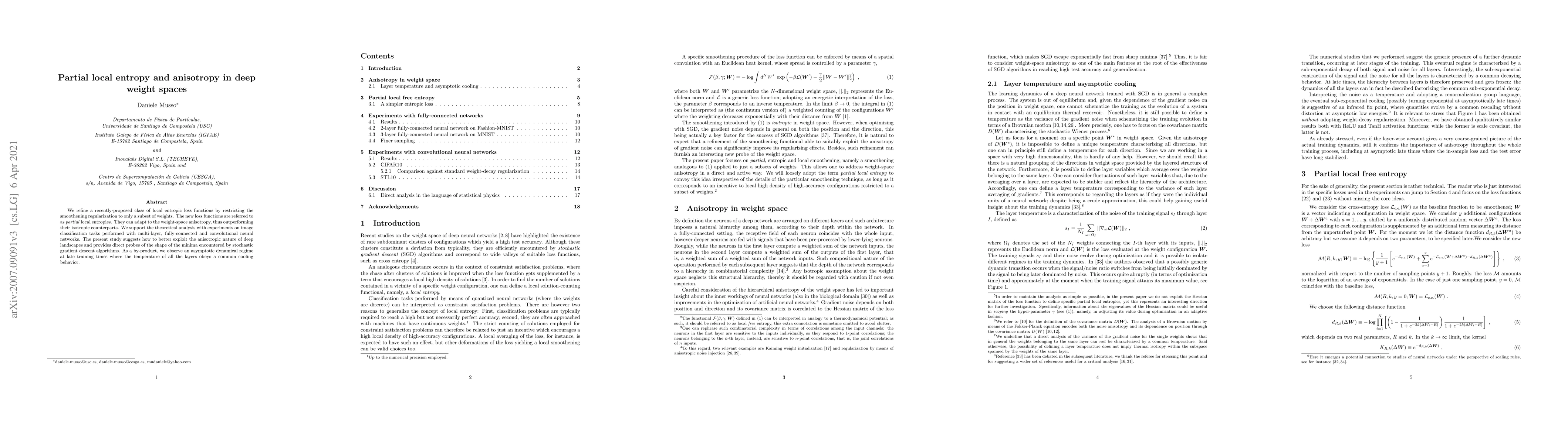 Thumbnail for Partial local entropy and anisotropy in deep weight spaces