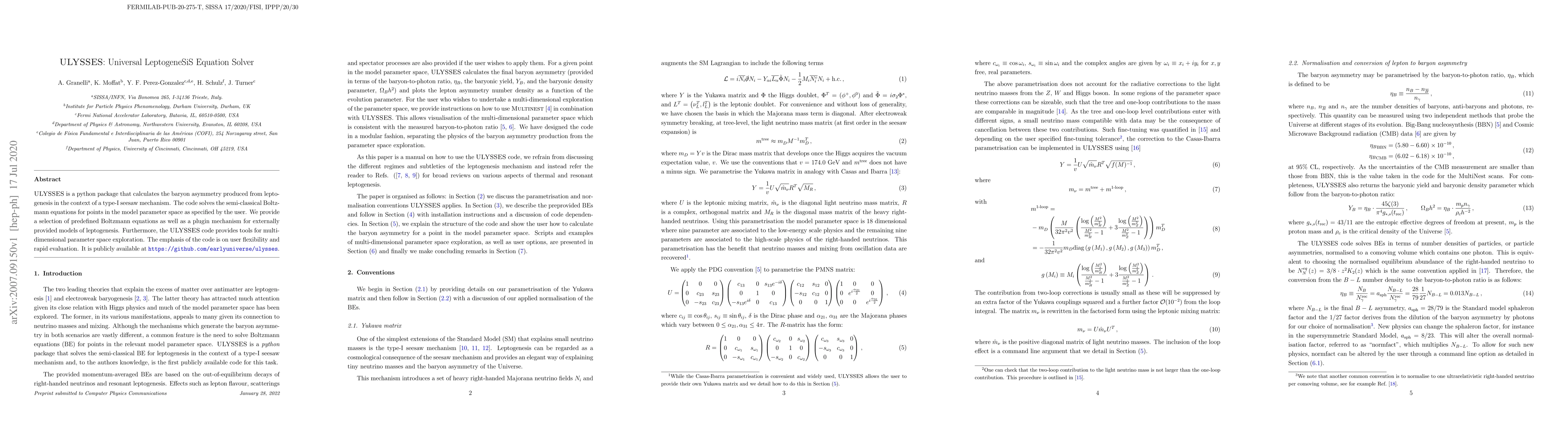 Thumbnail for ULYSSES: Universal LeptogeneSiS Equation Solver