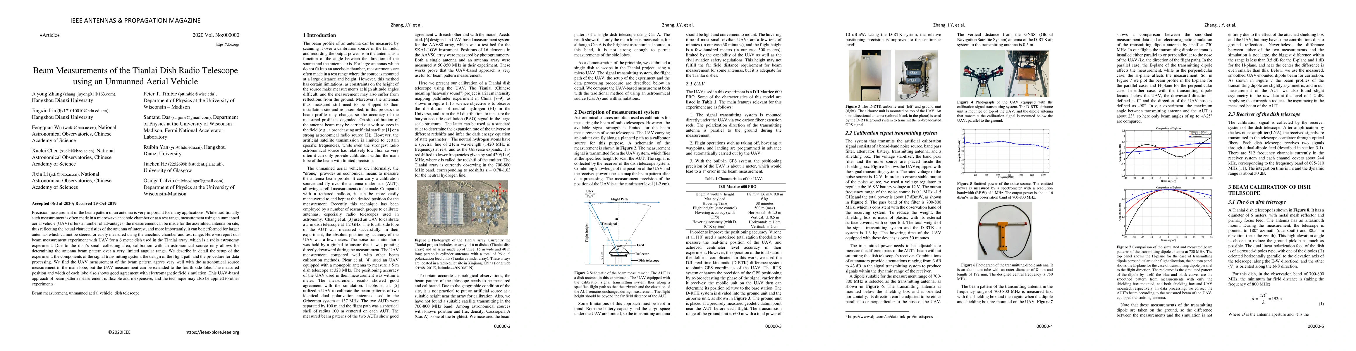 Thumbnail for Beam Measurements of the Tianlai Dish Radio Telescope using an Unmanned
  Aerial Vehicle