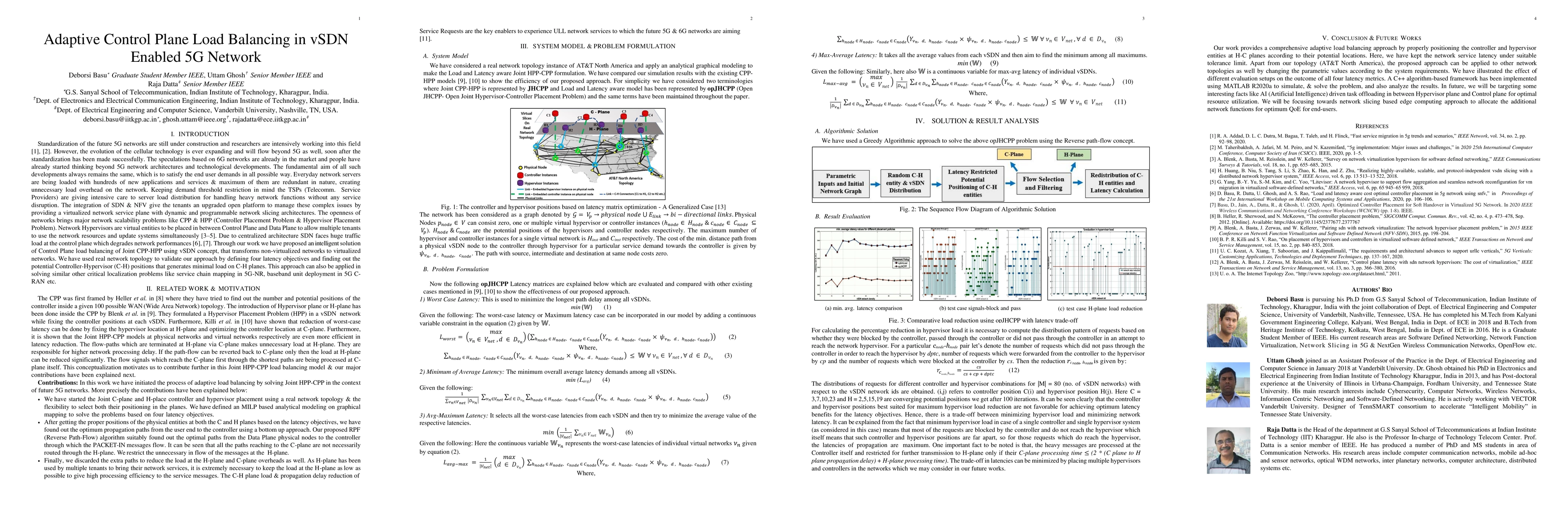 Thumbnail for Adaptive Control Plane Load Balancing in vSDN Enabled 5G Network