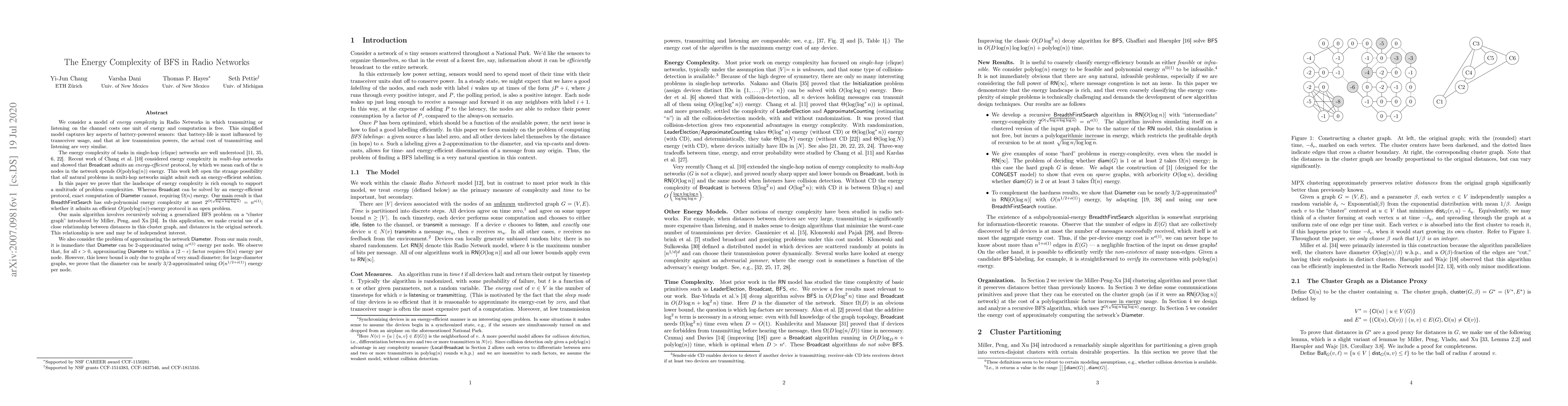 Thumbnail for The Energy Complexity of BFS in Radio Networks