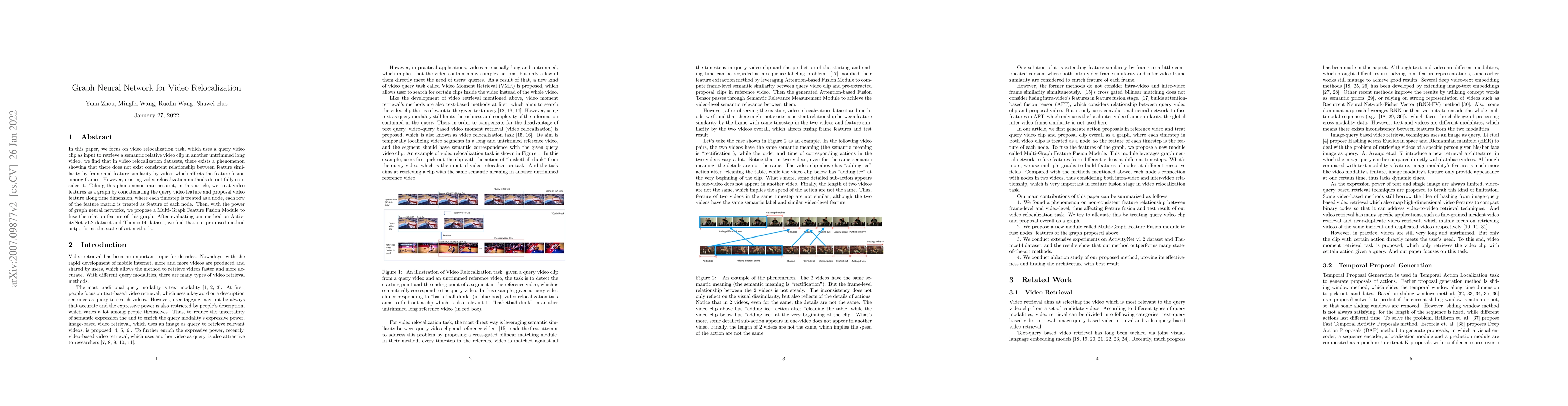 Thumbnail for Graph Neural Network for Video Relocalization