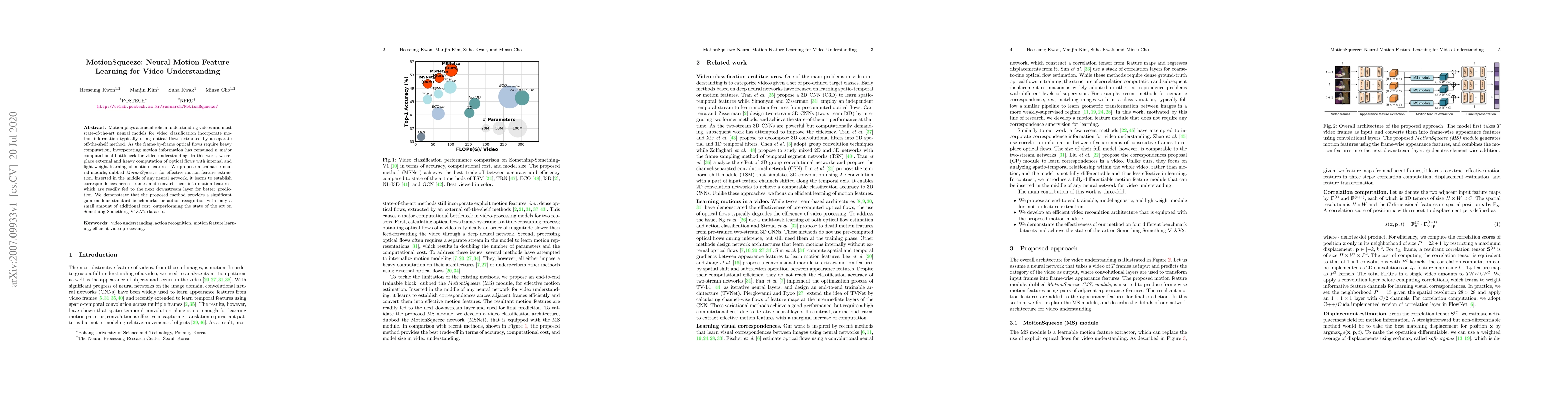 Thumbnail for MotionSqueeze: Neural Motion Feature Learning for Video Understanding