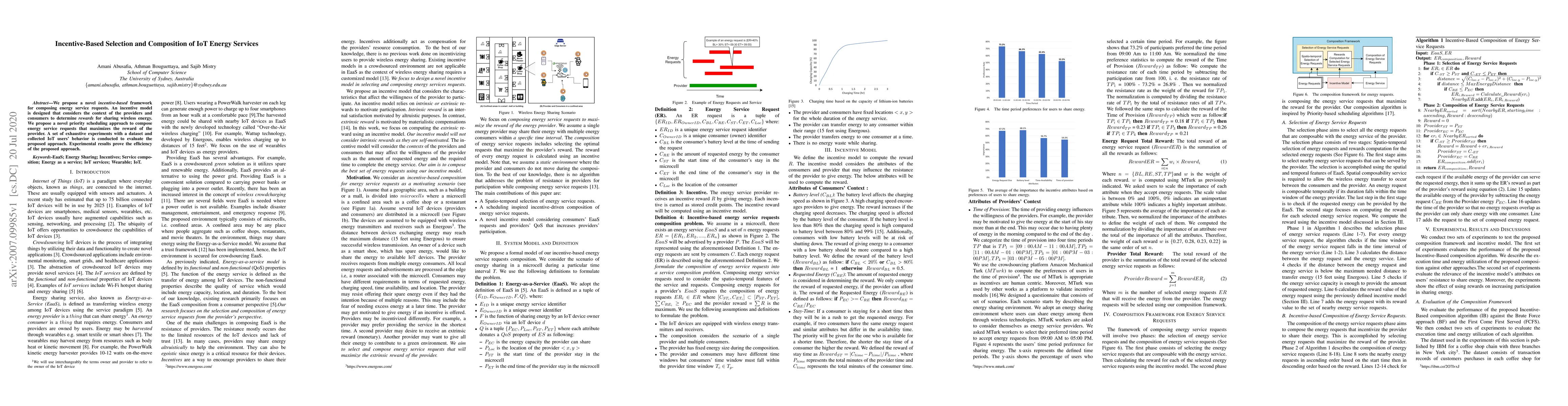 Thumbnail for Incentive-Based Selection and Composition of IoT Energy Services