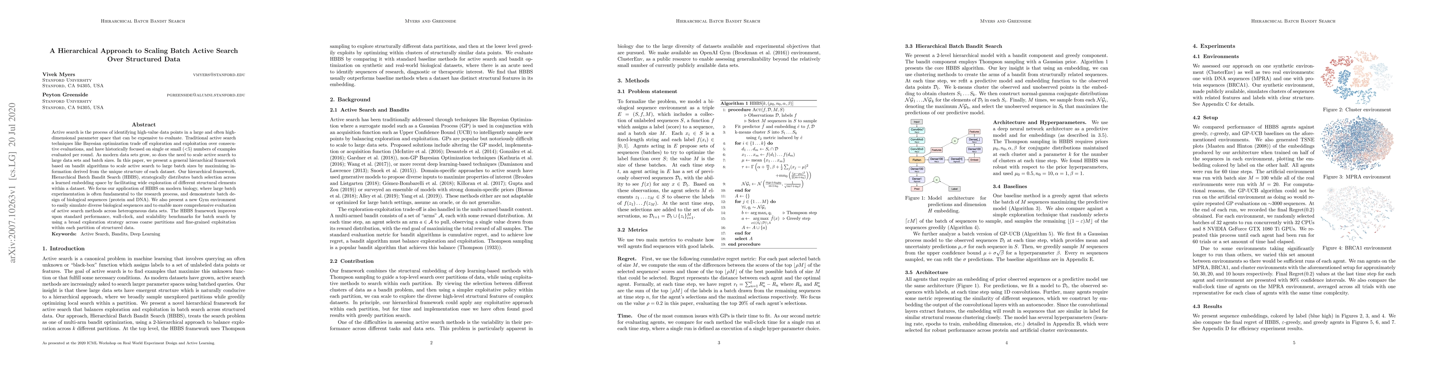 Thumbnail for A Hierarchical Approach to Scaling Batch Active Search Over Structured
  Data