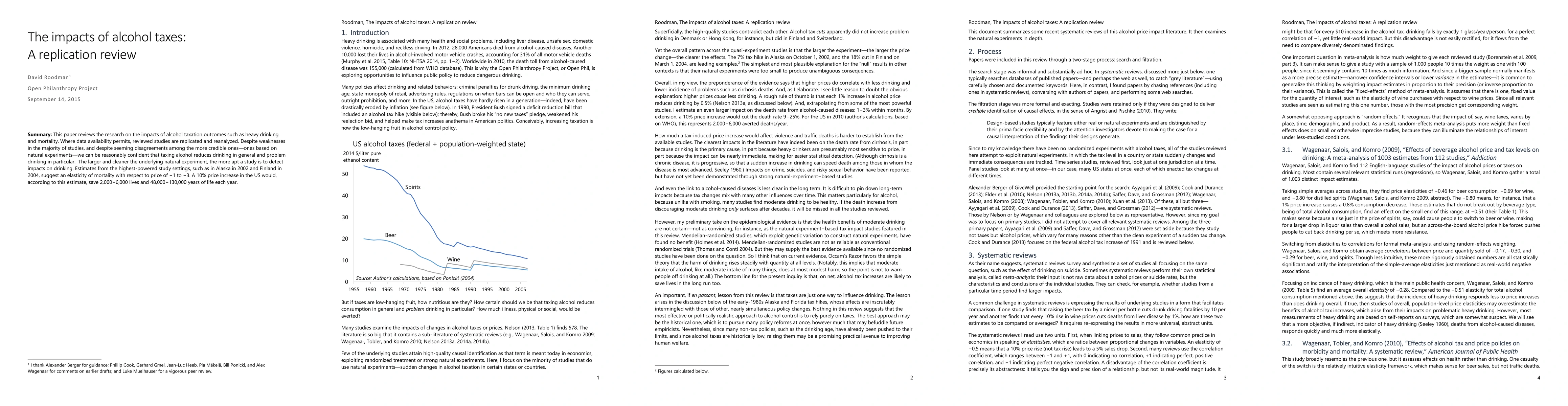 Thumbnail for The impacts of alcohol taxes: A replication review