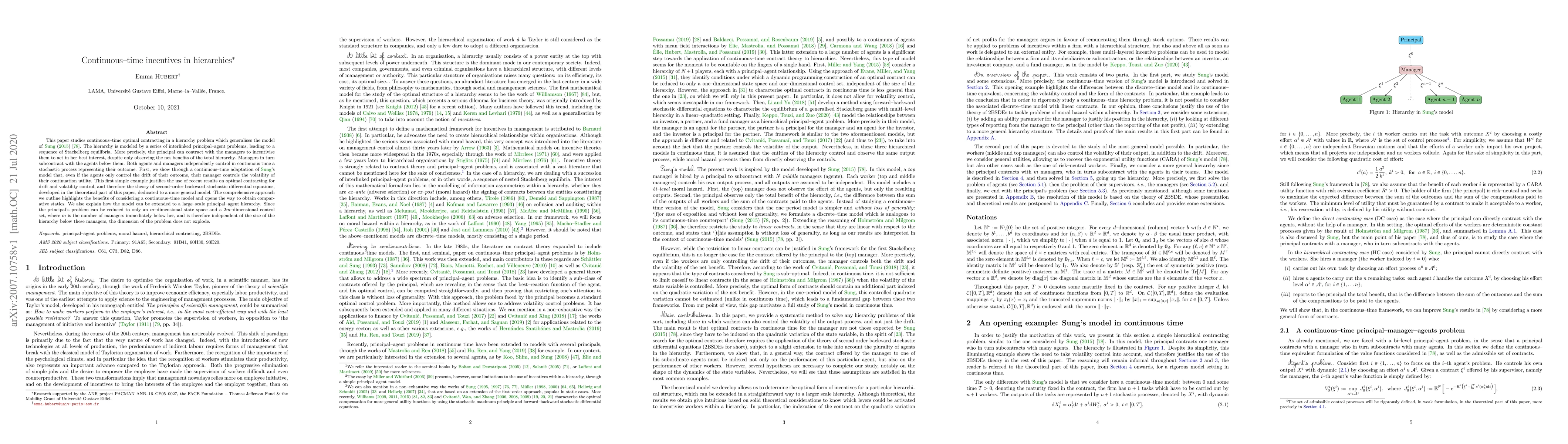 Thumbnail for Continuous-time incentives in hierarchies