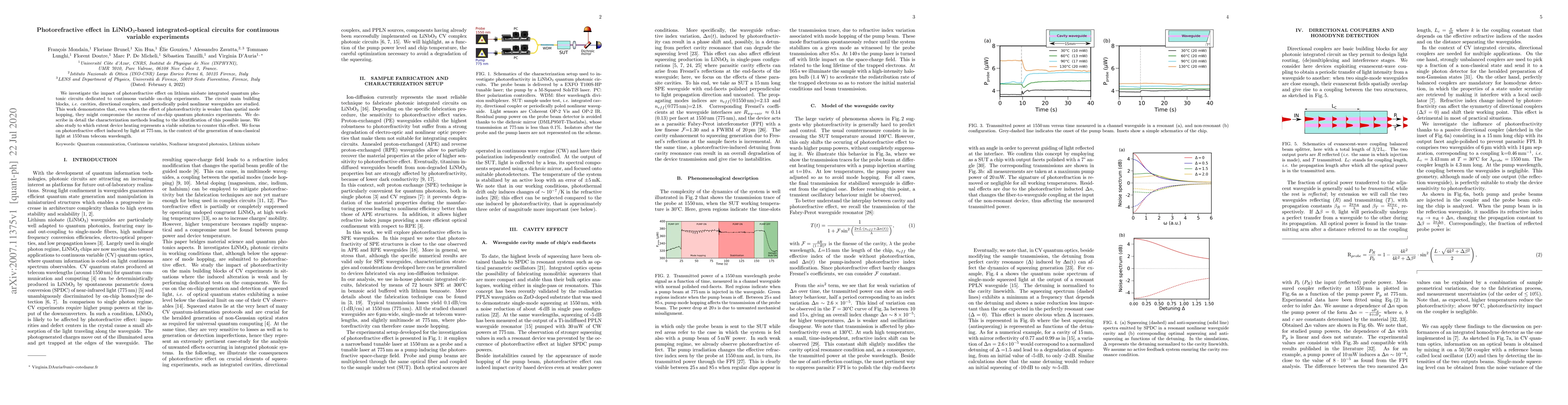 Thumbnail for Photorefractive effect in LiNbO$_3$-based integrated-optical circuits
  for continuous variable experiments
