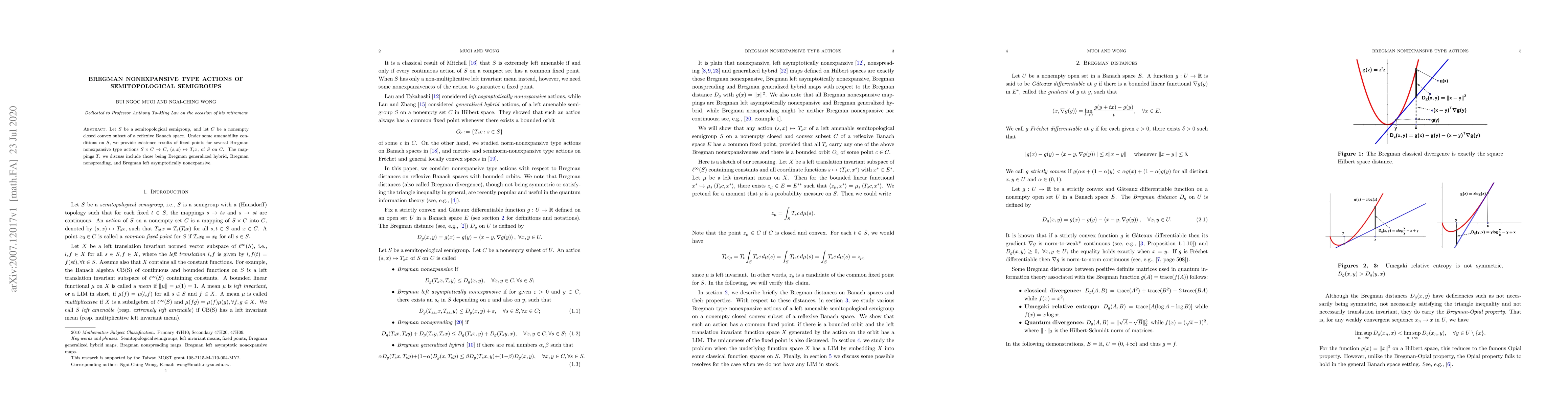 Thumbnail for Bregman nonexpansive type actions of semitopological semigroups