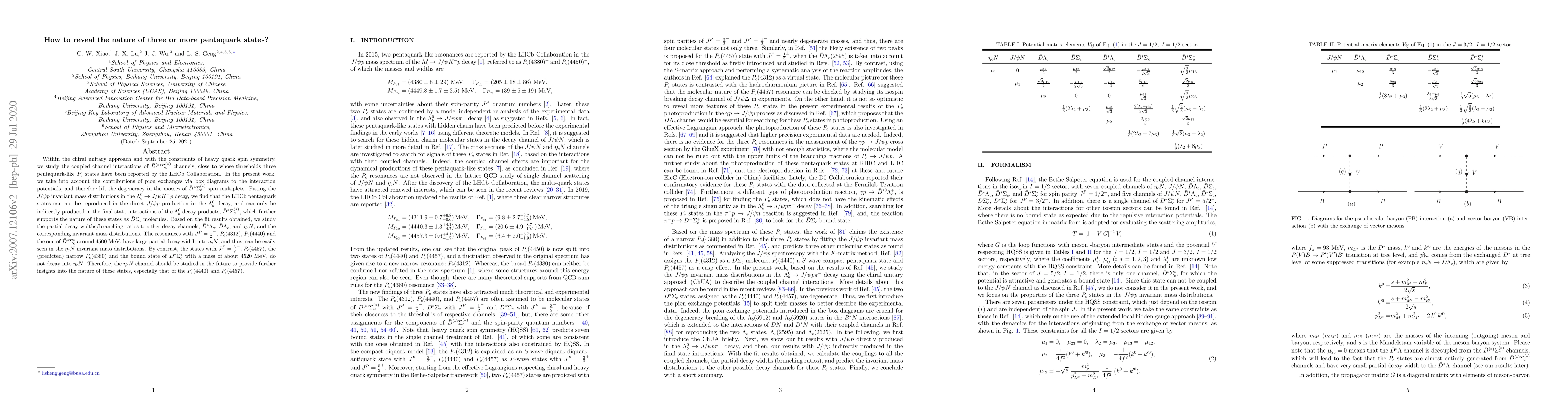 Thumbnail for How to reveal the nature of three or more pentaquark states?