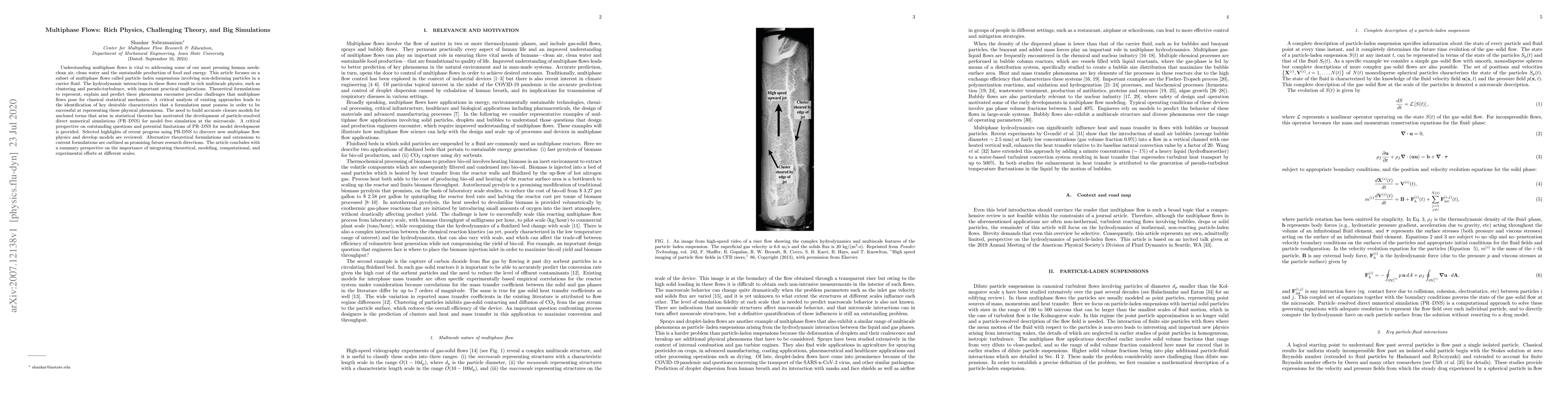 Thumbnail for Multiphase Flows: Rich Physics, Challenging Theory, and Big Simulations