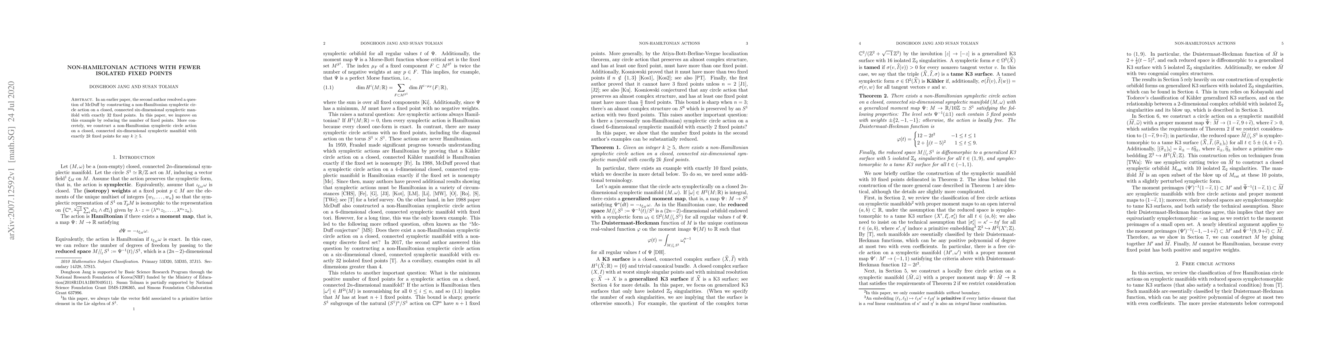 Thumbnail for Non-Hamiltonian actions with fewer isolated fixed points