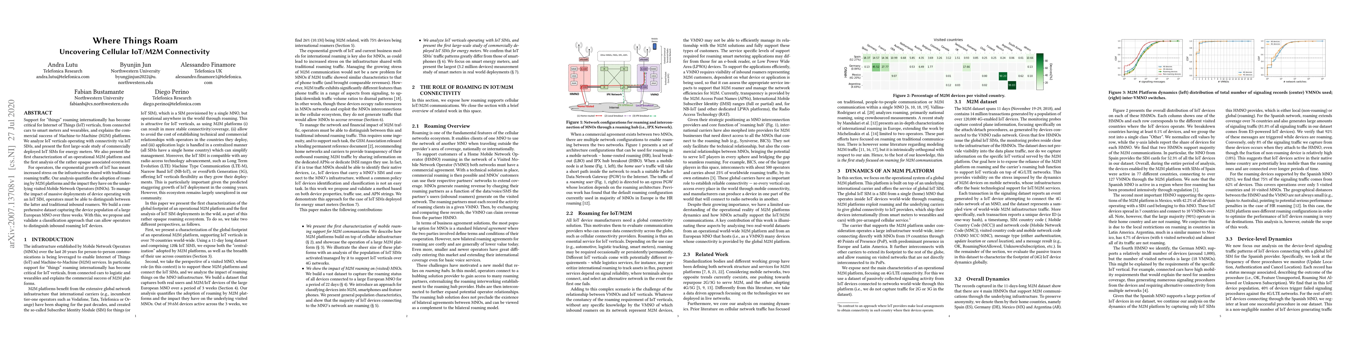 Thumbnail for Where Things Roam: Uncovering Cellular IoT/M2M Connectivity