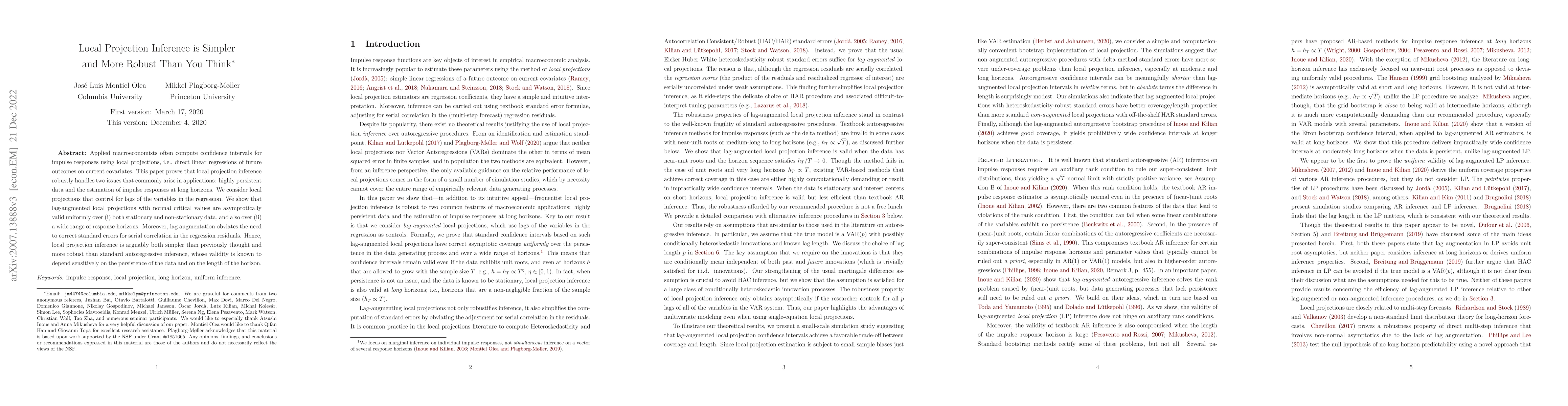 Thumbnail for Local Projection Inference is Simpler and More Robust Than You Think