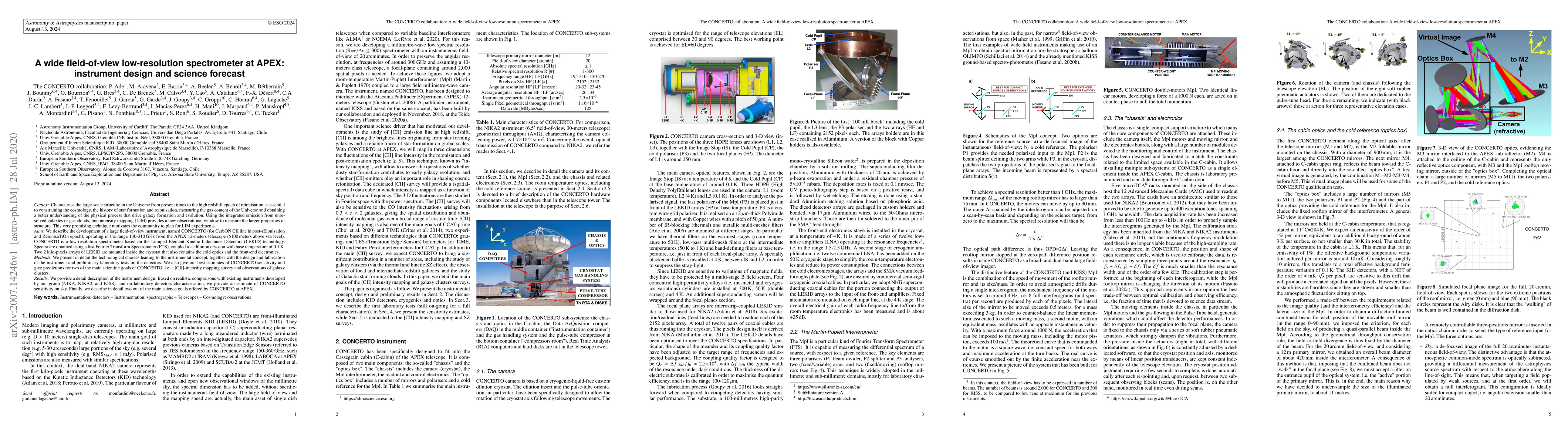 Thumbnail for A wide field-of-view low-resolution spectrometer at APEX: instrument
  design and science forecast