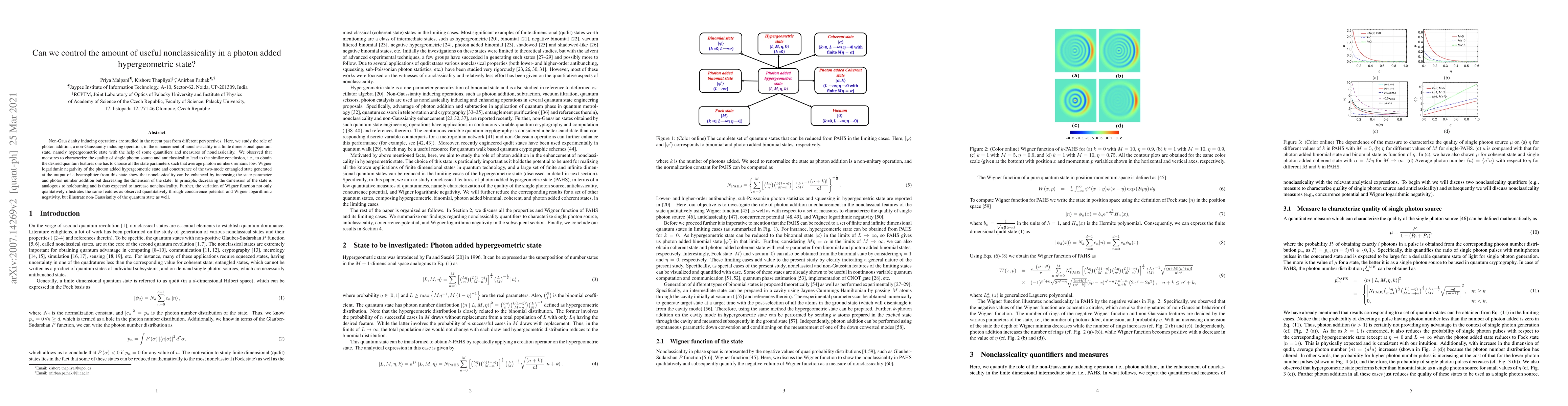 Thumbnail for Can we control the amount of useful nonclassicality in a photon added
  hypergeometric state?