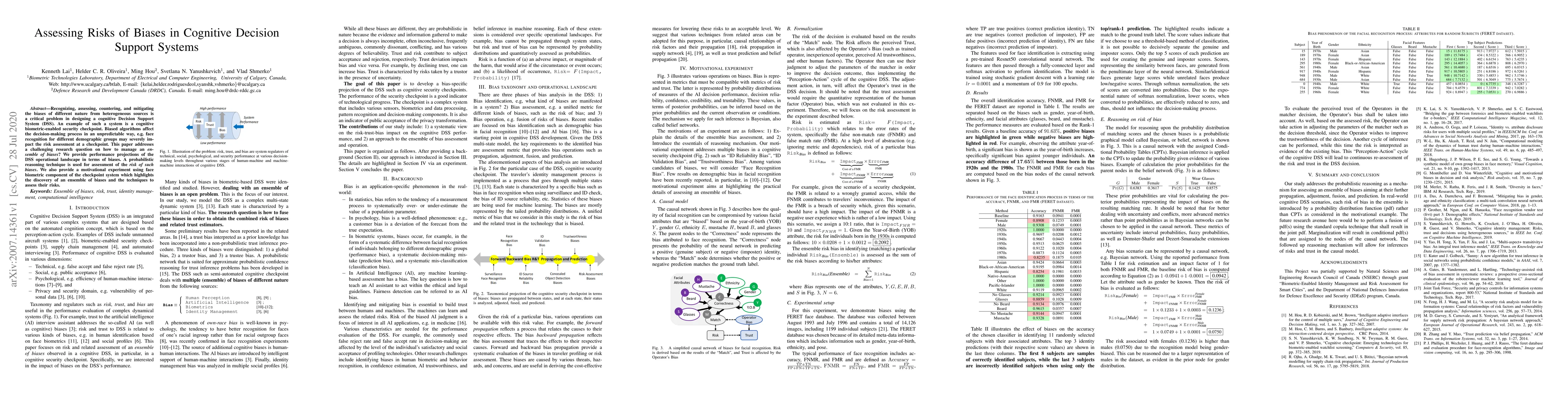 Thumbnail for Assessing Risks of Biases in Cognitive Decision Support Systems
