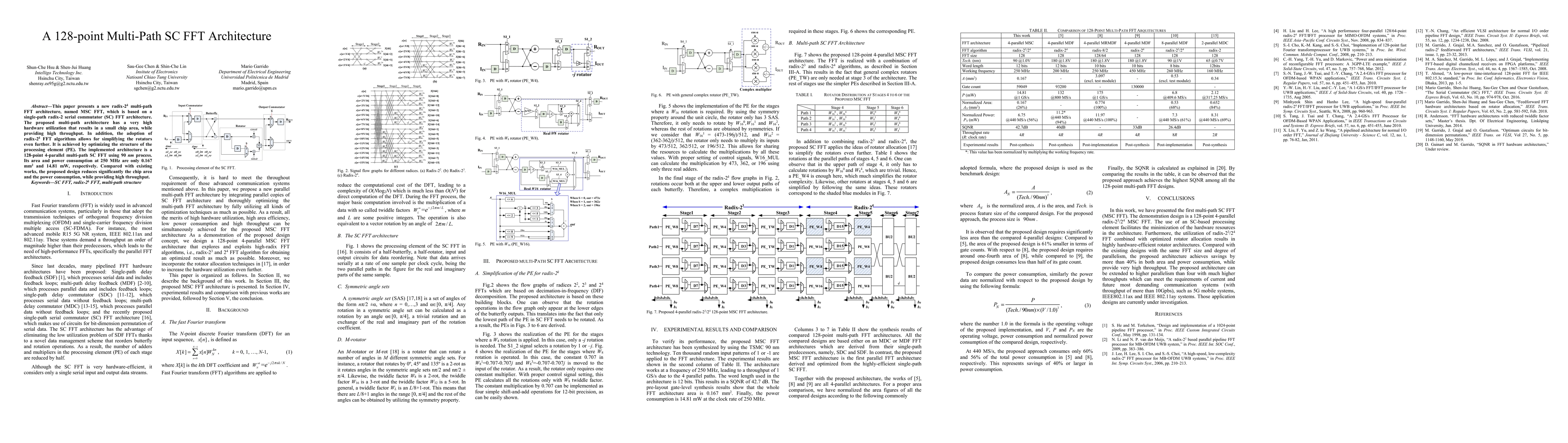 Thumbnail for A 128-point Multi-Path SC FFT Architecture
