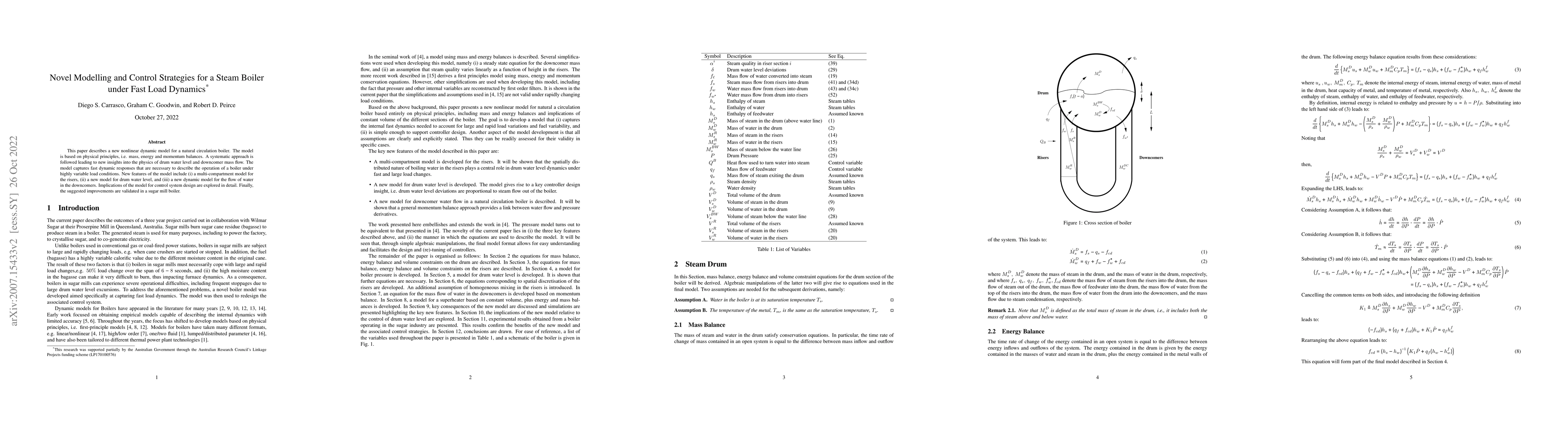 Thumbnail for Novel Modelling and Control Strategies for a Steam Boiler under Fast
  Load Dynamics