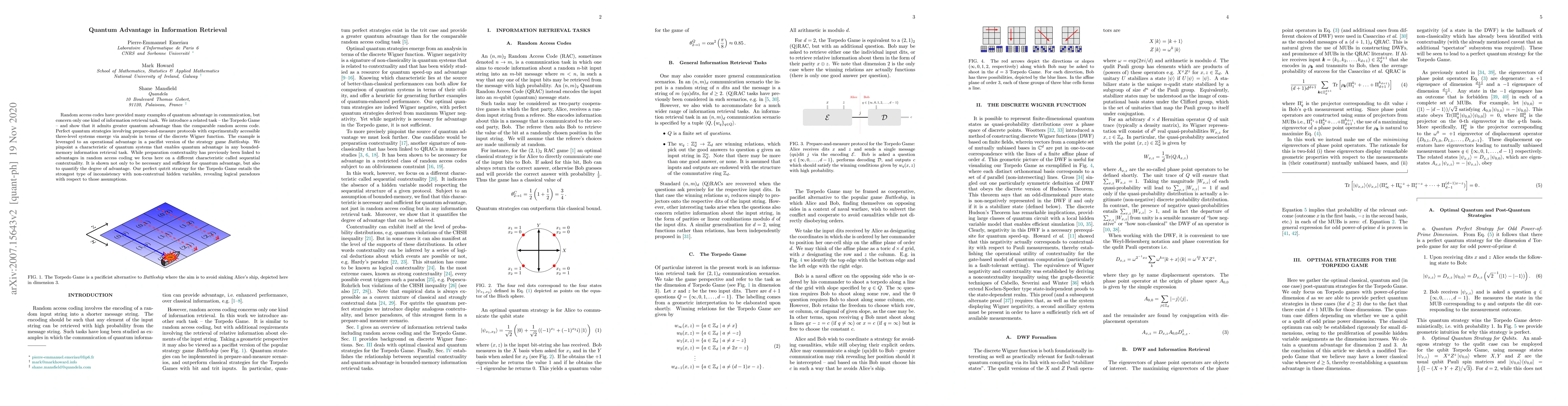 Thumbnail for Quantum Advantage in Information Retrieval