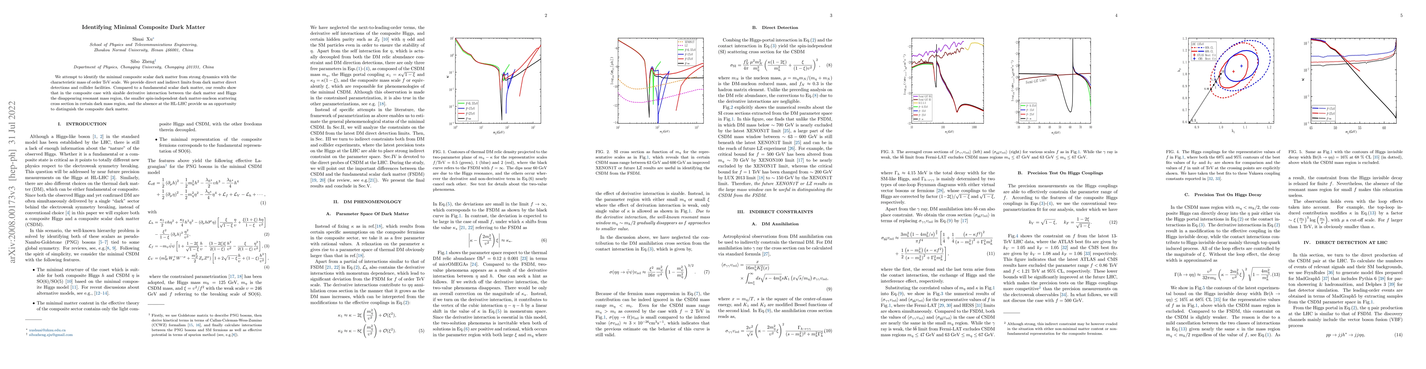 Thumbnail for Identifying Minimal Composite Dark Matter