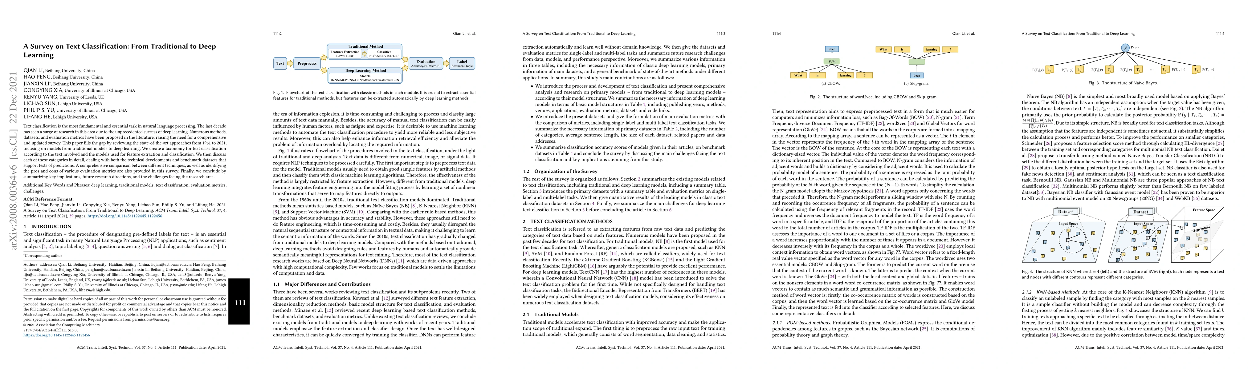 Thumbnail for A Survey on Text Classification: From Shallow to Deep Learning