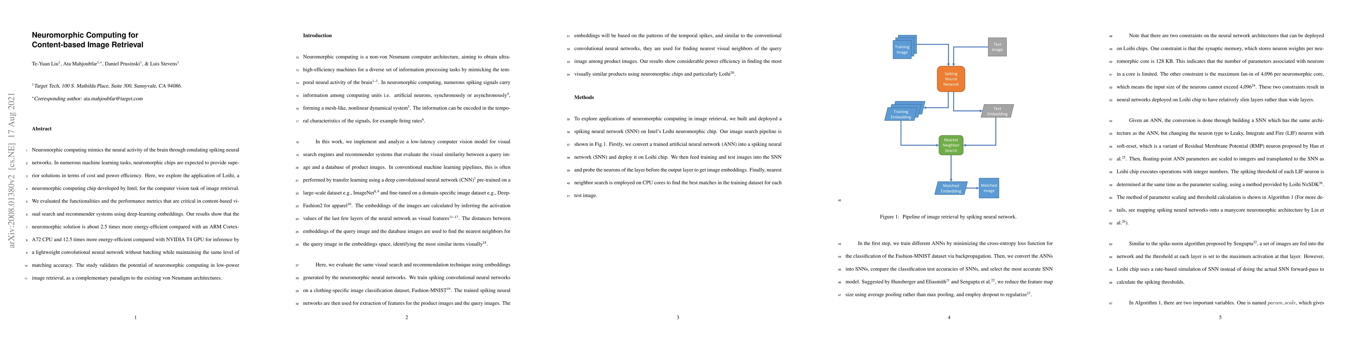 Thumbnail for Neuromorphic Computing for Content-based Image Retrieval