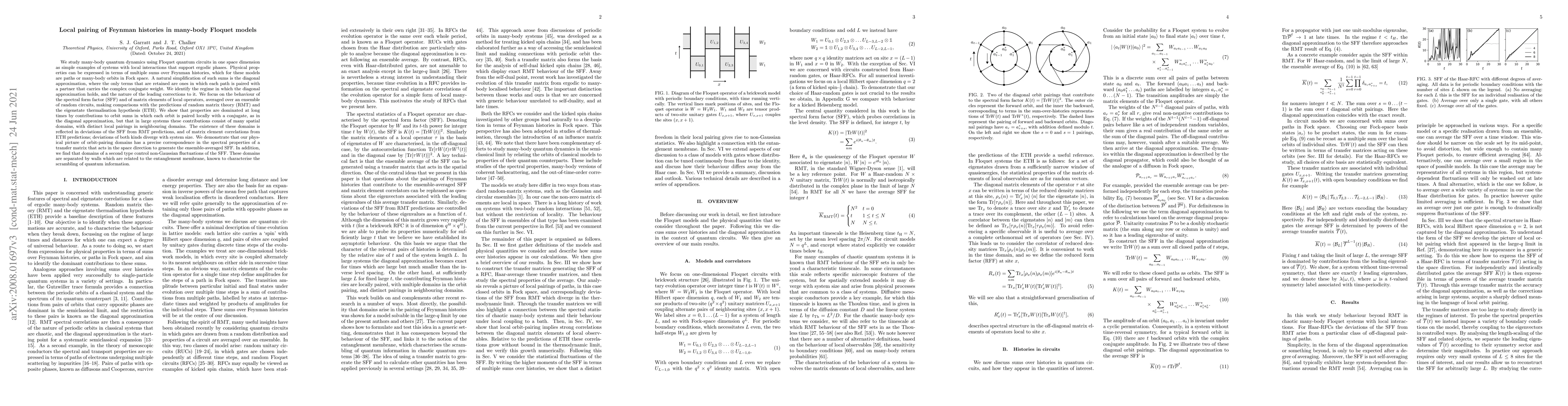 Thumbnail for Local pairing of Feynman histories in many-body Floquet models