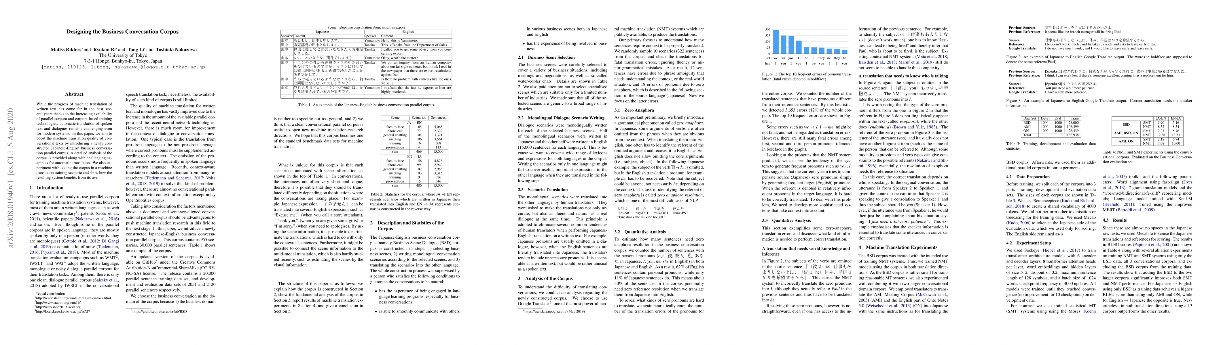Thumbnail for Designing the Business Conversation Corpus