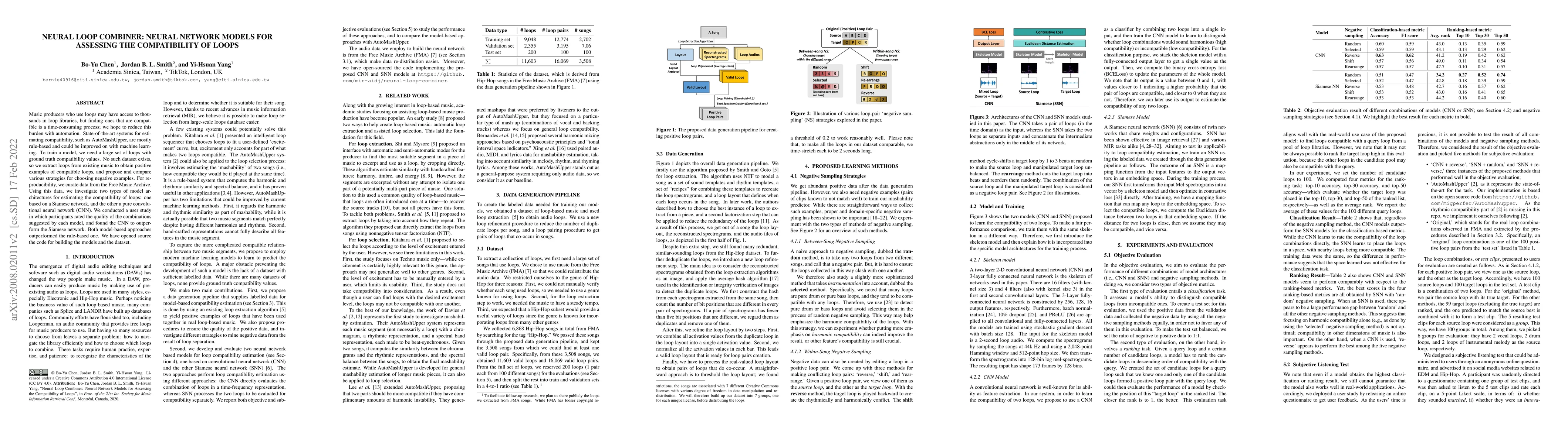 Thumbnail for Neural Loop Combiner: Neural Network Models for Assessing the
  Compatibility of Loops